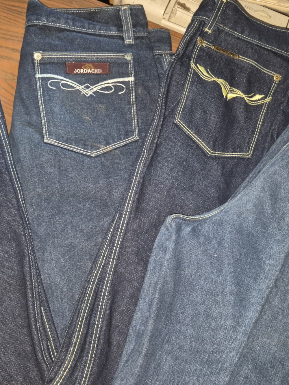Jordache Men's Slim Straight Jeans - Indigo Blue
